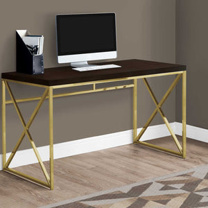 47" Espresso Rectangular Writing Desk