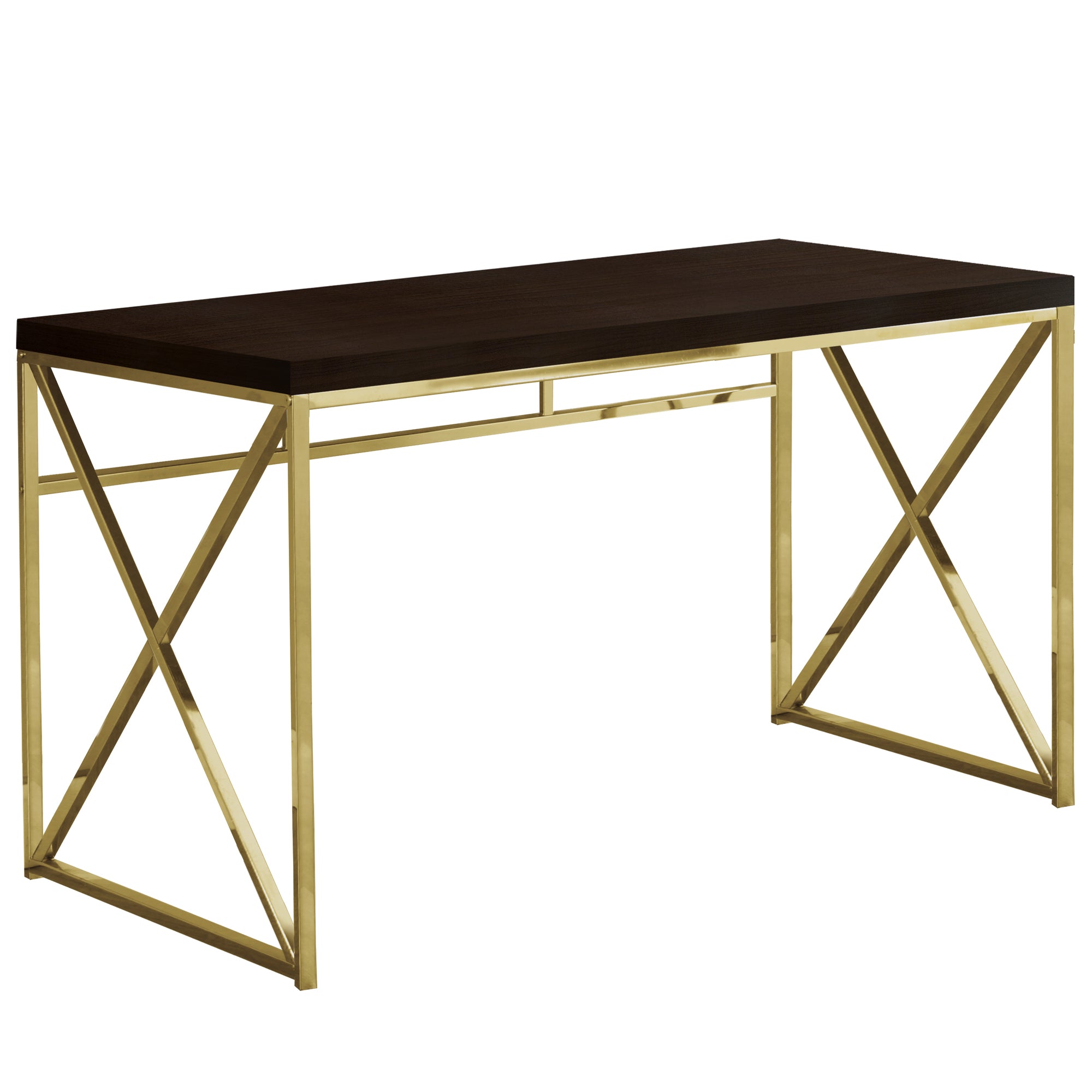 47" Espresso Rectangular Writing Desk