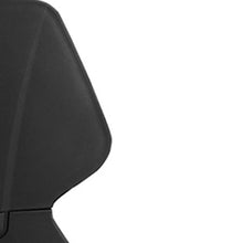 Black Microfiber Seat Swivel Adjustable Executive Chair Fabric Back Plastic Frame