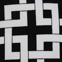 Funda de almohada de transición en blanco y negro de 20