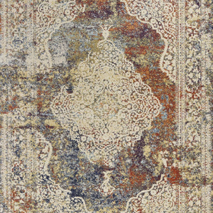 7' X 10'  Polypropylene Multi Area Rug