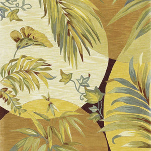 5' X 8'  Wool Coral Or Ivory  Area Rug