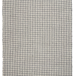 7' X 9'  Wool Ivory Or Grey Area Rug