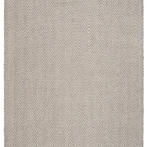 8'X10' Oatmeal Beige Hand Woven Herringbone Indoor Area Rug
