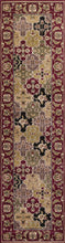 10'X13' Red Machine Woven Traditional Quatrefoil Indoor Area Rug