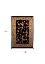 9' X 13'  Polypropylene Black Or  Beige Area Rug