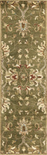 8' X 10' 6 Wool Emerald Green Area Rug