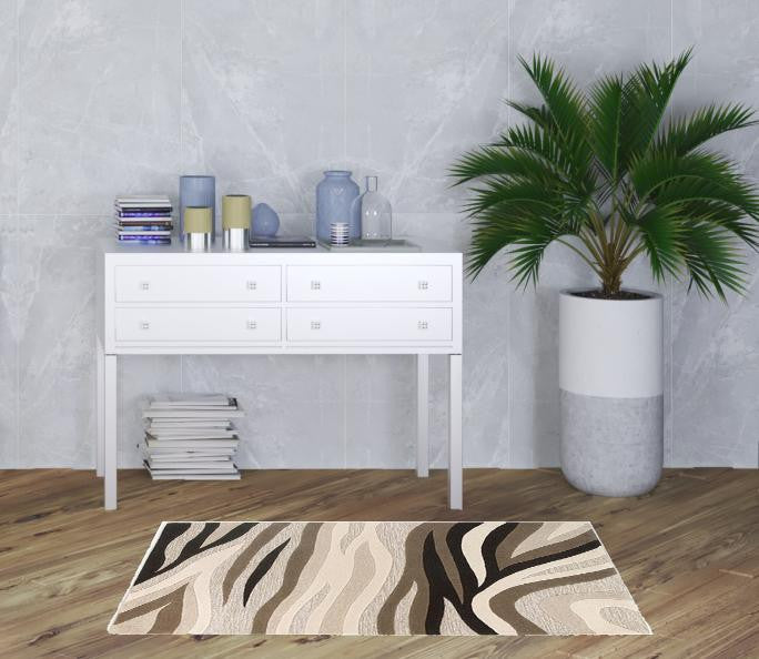 8' X 10' 6 Wool Natural Area Rug