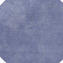 8' Round  Polyester Purple Area Rug