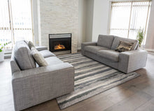 8' 金絲雀黃色圓形室內長毛地毯