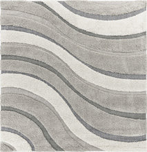 Round  Polyester Rose Pink Area Rug 8'