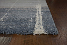 7 X 10  Polypropylene Blue Area Rug