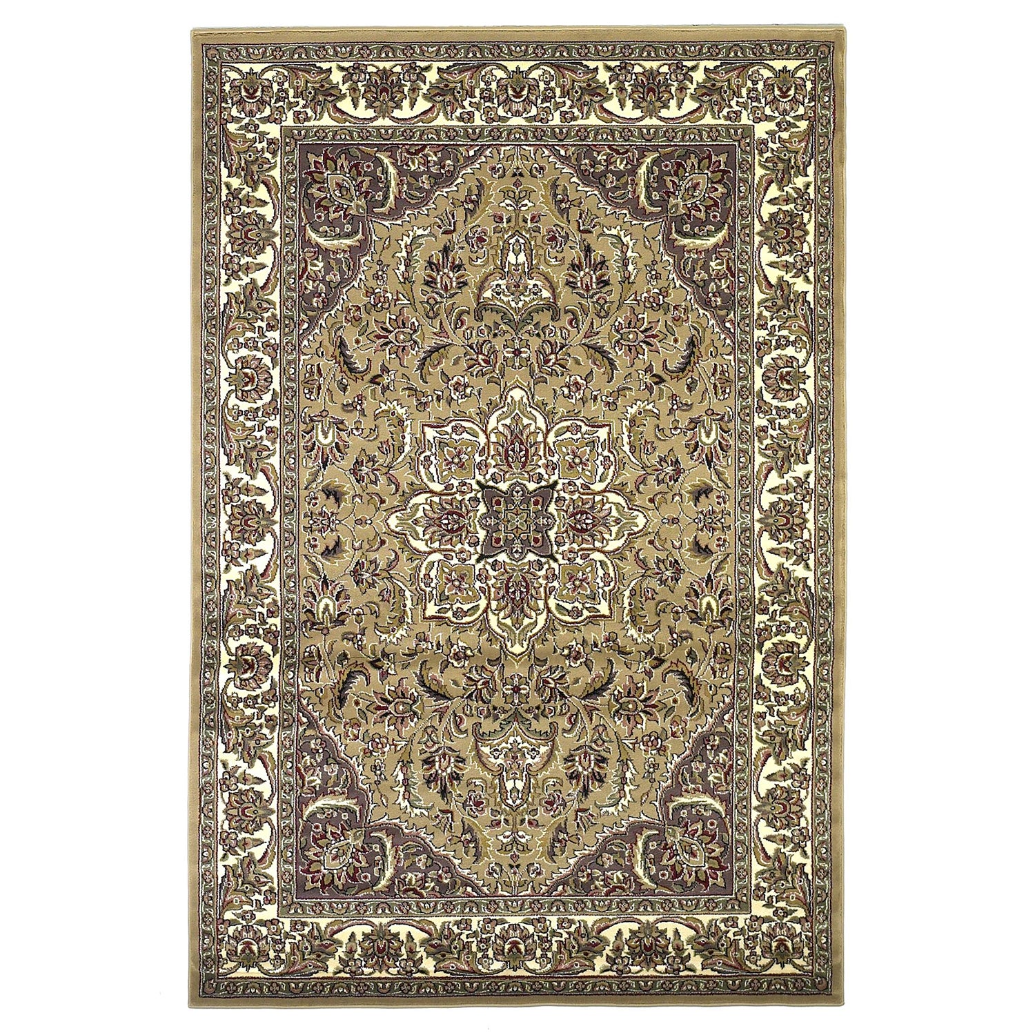 Beige Or Ivory  Area Rug - 9' x 13'