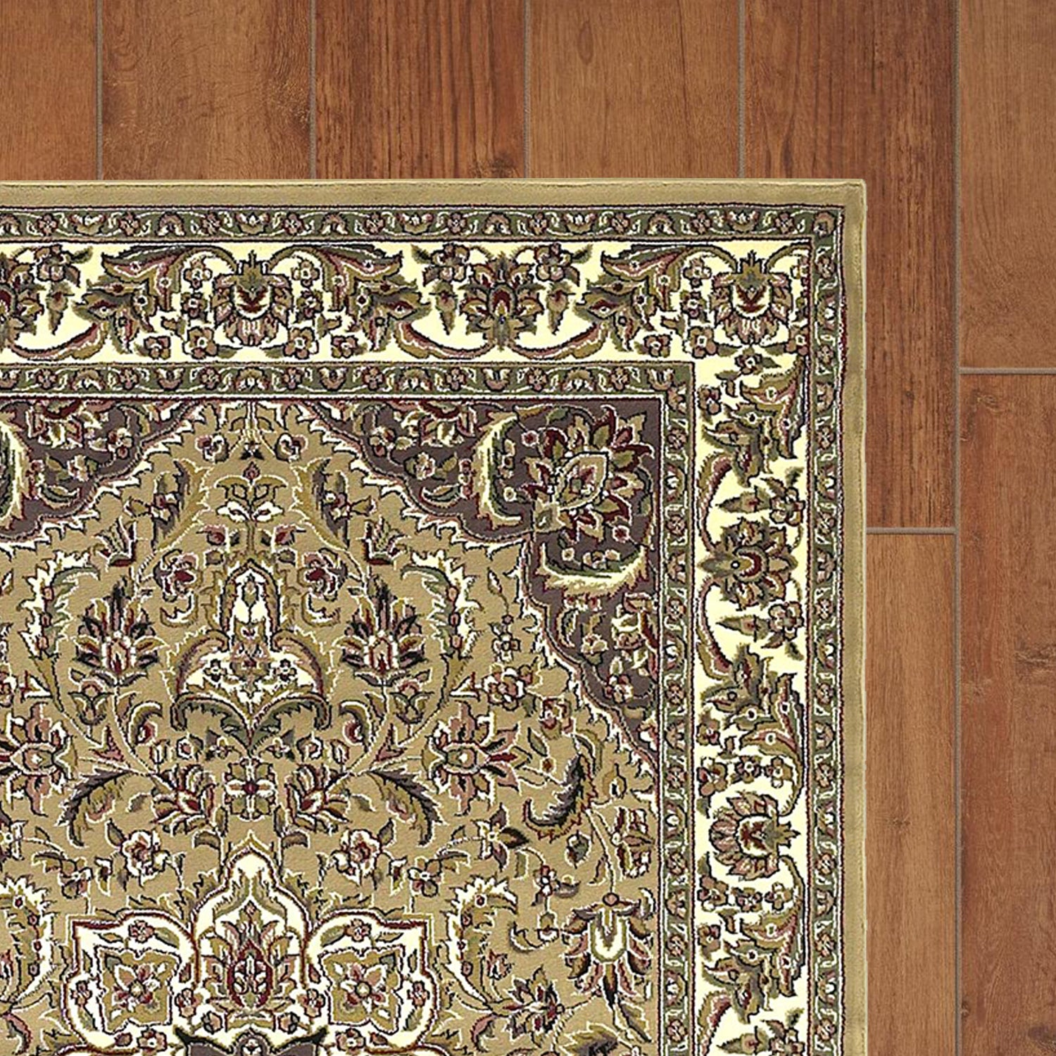Beige Or Ivory  Area Rug - 9' x 13'