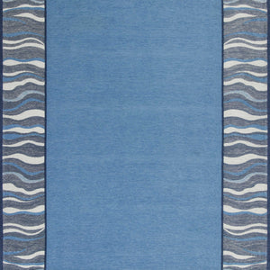 26 X 45 Polyester Denim Area Rug