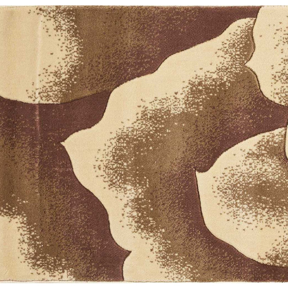 7' X 10'  Polypropylene Ivory Area Rug