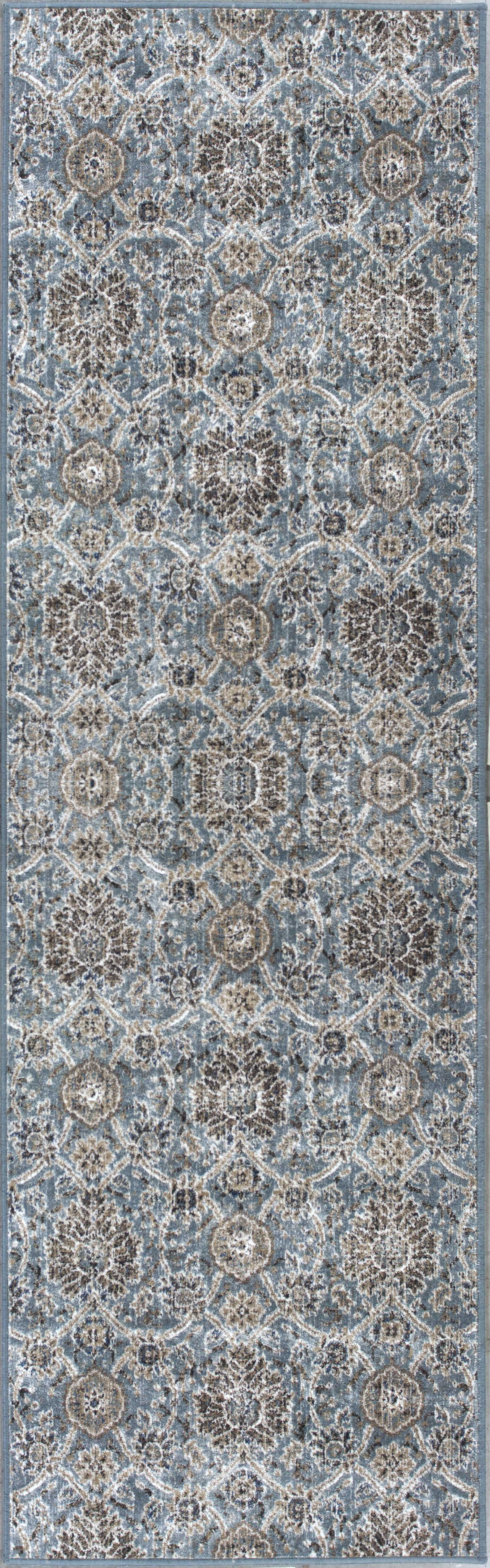7' X 11' Viscose Slate Area Rug