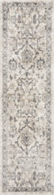8'X10' Ivory Machine Woven Distressed Floral Traditional Indoor Area Rug