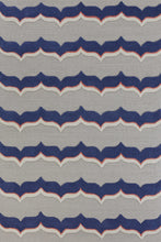 3'3 X 5'3 Wool Putty Indigo Area Rug