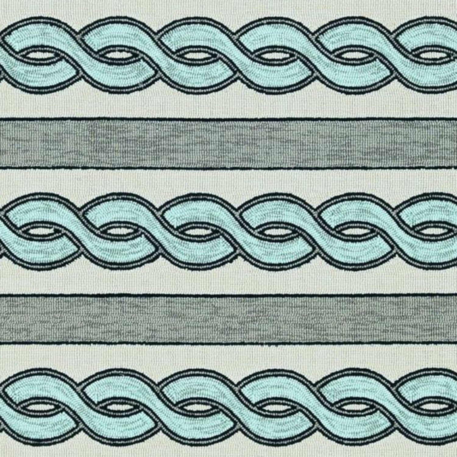 6' X 9'  Uv Treated Polypropylene Ivory Or Spa Area Rug