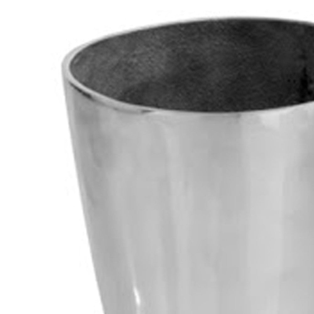 4.75" X 10.5" X 16" Buffed Firefighter Boot Stand