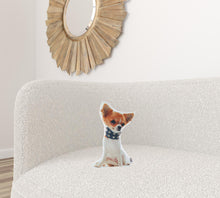 博美犬狗形填充枕頭 動物形枕頭