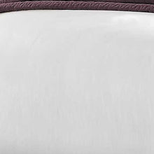 45.25 英寸 X 82.75 英寸 X 49.75 英寸灰色亞麻帶鍍鉻裝飾 - 雙人床