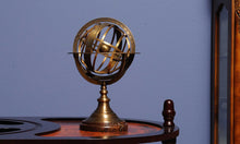 Armillary Sphere On Wood Base 7