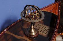 Armillary Sphere On Wood Base 7
