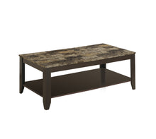 Juego de mesa superior con aspecto de mármol Cappuccino, juego de 3 piezas