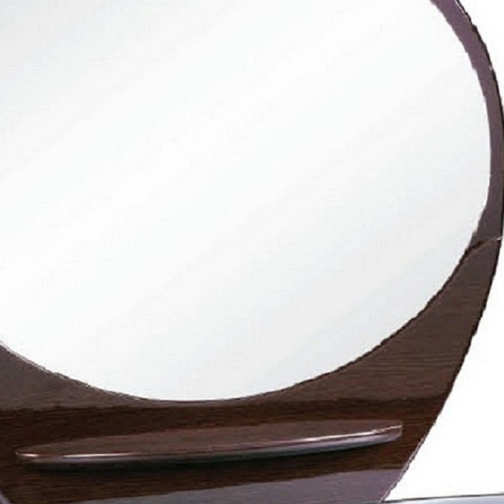 Espejo wengué de 47" x 6" x 39"