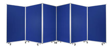 212 X 1 X 71 Green Metal 6 Panel Screen