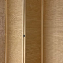 Light Bamboo 3 Panel Room Divider Screen 6