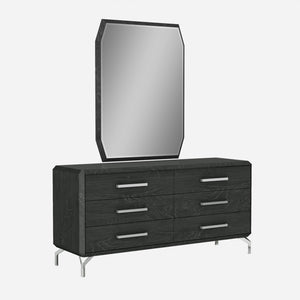 67 X 20 X 32 Clear Glass Or Stainless Steel Double Dresser Extension