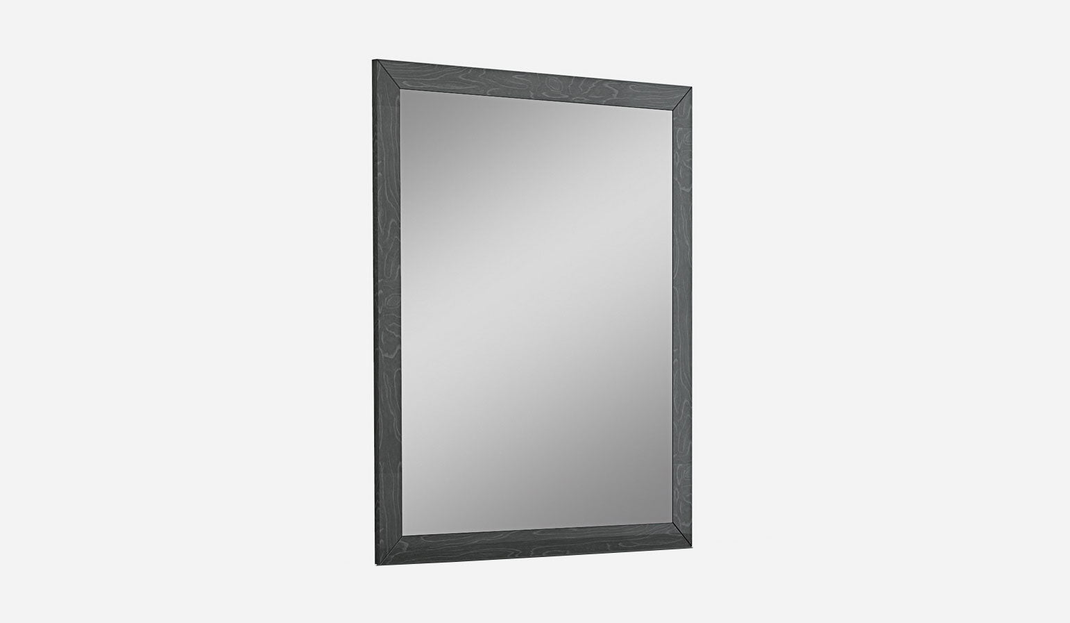 44" Rectangle Wall Mounted Accent Mirror With Frame