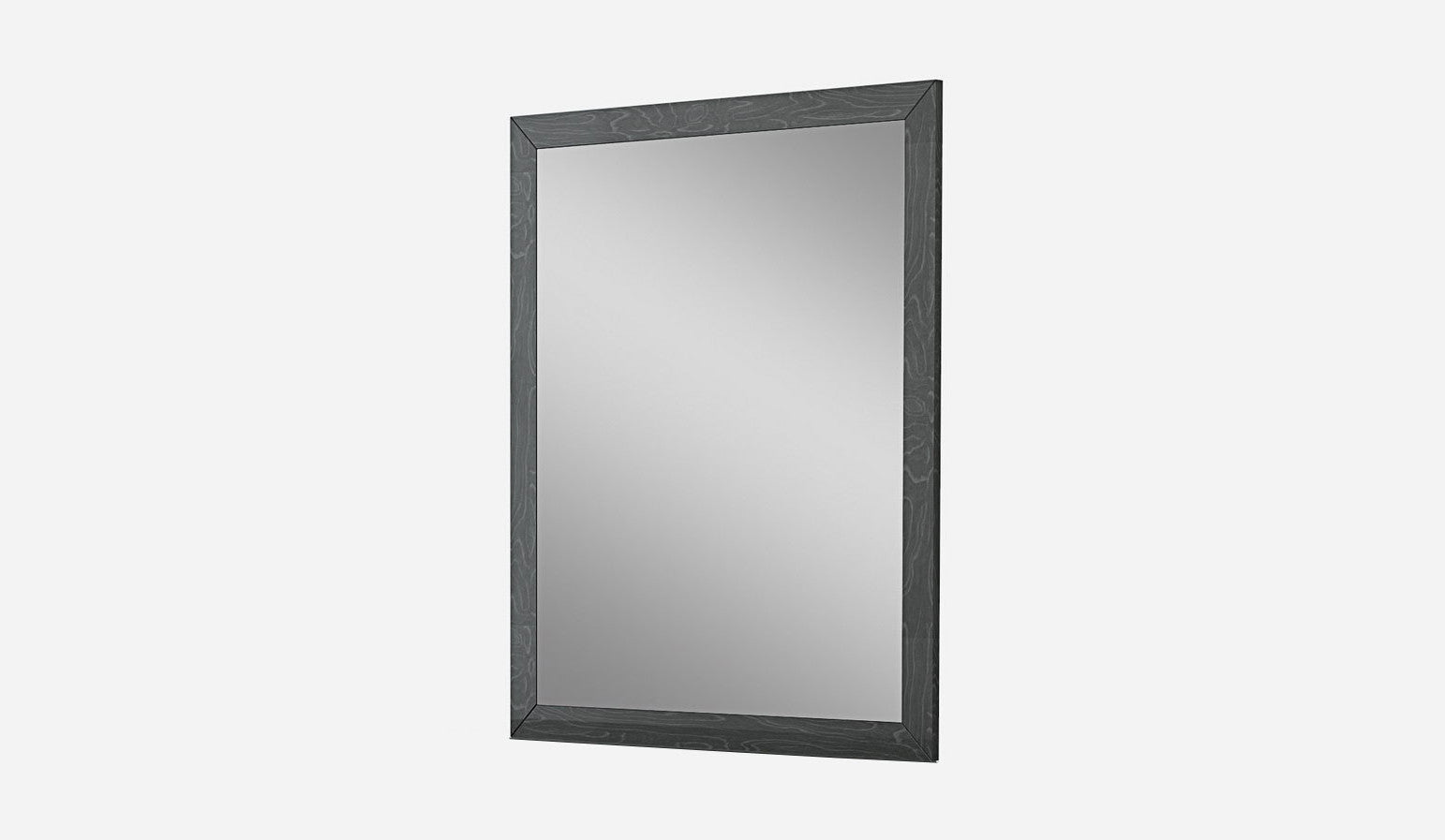 44" Rectangle Wall Mounted Accent Mirror With Frame