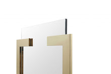 35 X 35 X 2 Polished Gold Stainless Steel Mirror