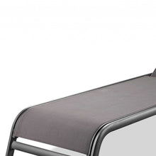 Set Of 2 Taupe Aluminum Chaise Lounges