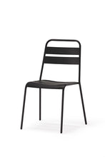 Set Of 4 Gray Stacking Aluminum Armless Chairs