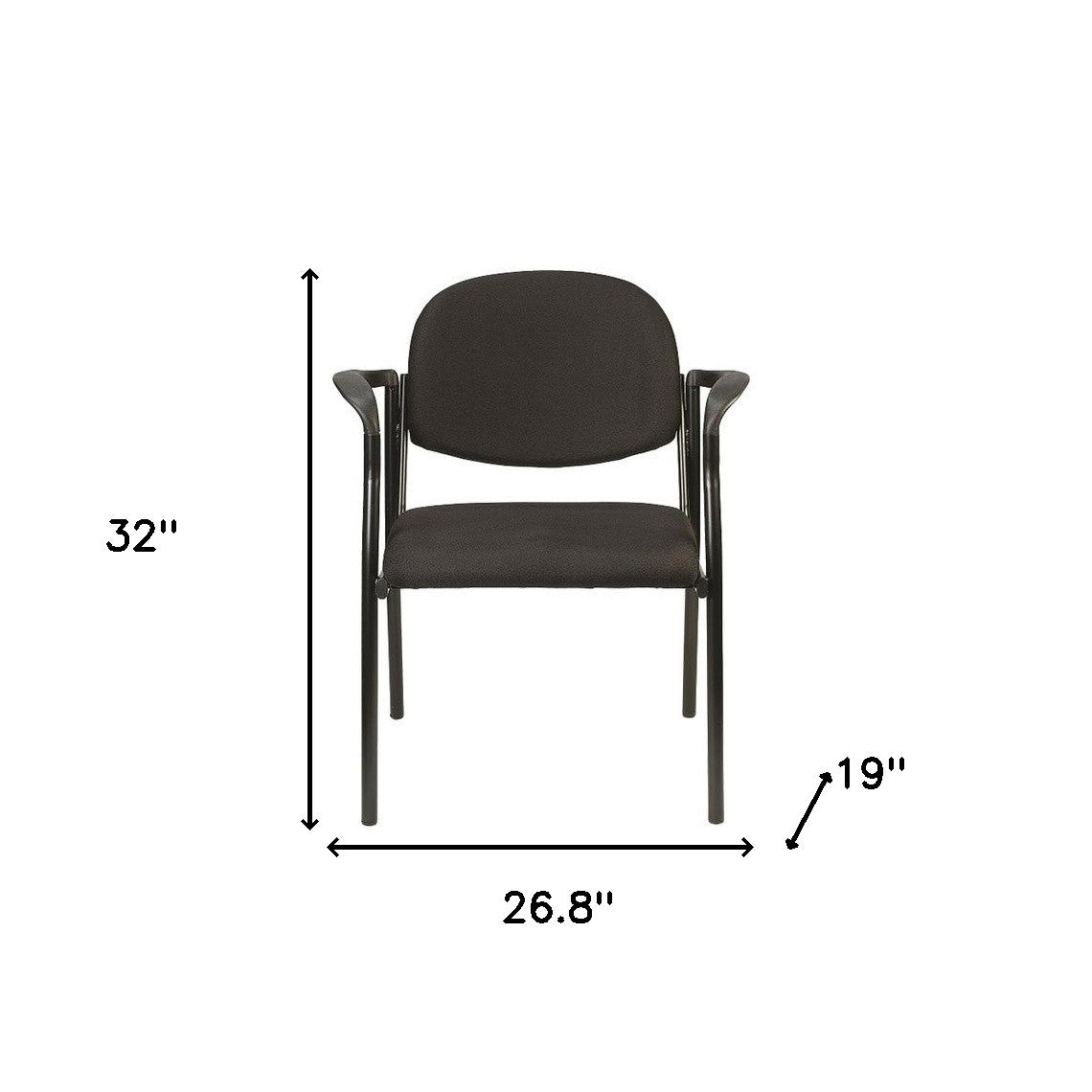 Navy Blue Fabric Seat Swivel Adjustable Task Chair Fabric Back Steel Frame