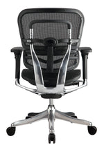 Black Mesh Seat Swivel Adjustable Task Chair Mesh Back Steel Frame