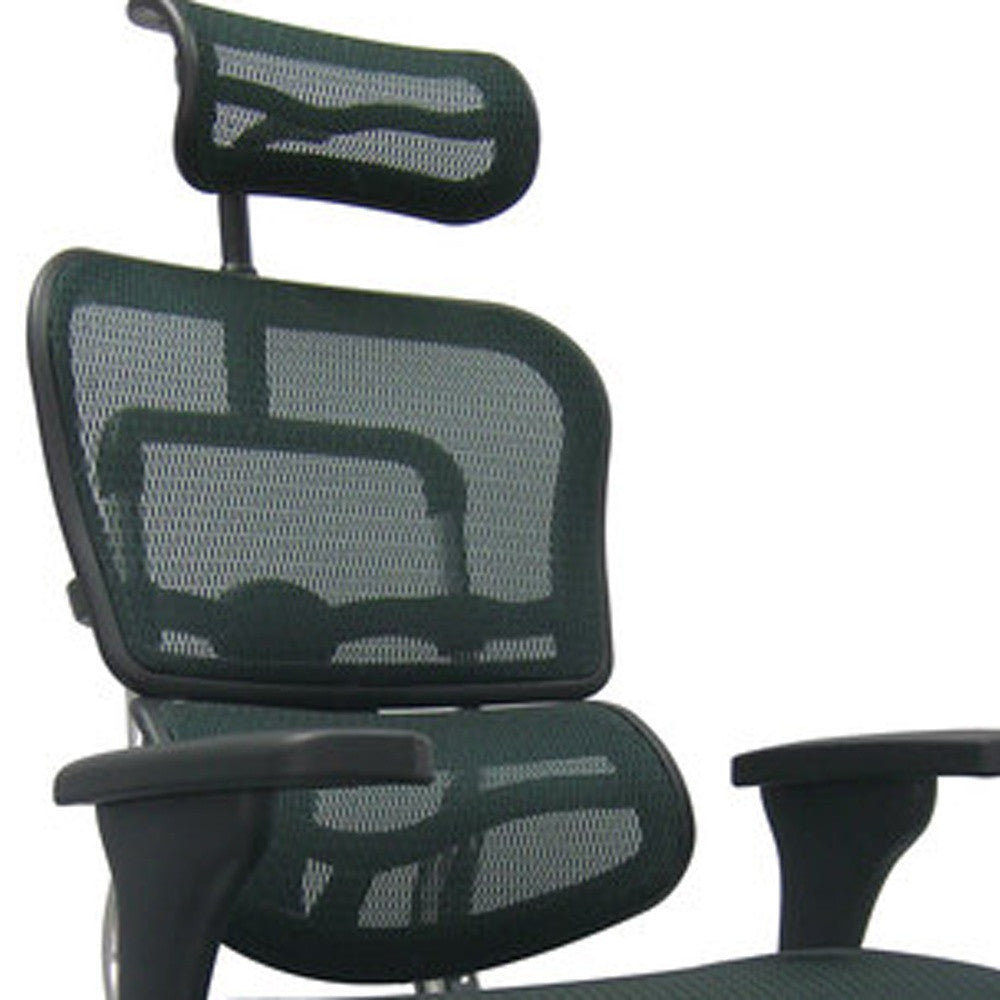 Plum Swivel Adjustable Executive Chair Mesh Back Plastic Frame