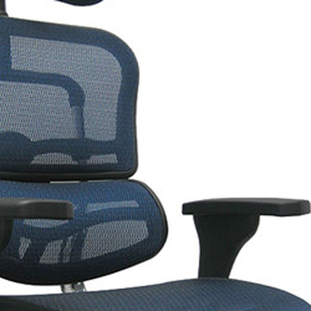 Plum Swivel Adjustable Executive Chair Mesh Back Plastic Frame