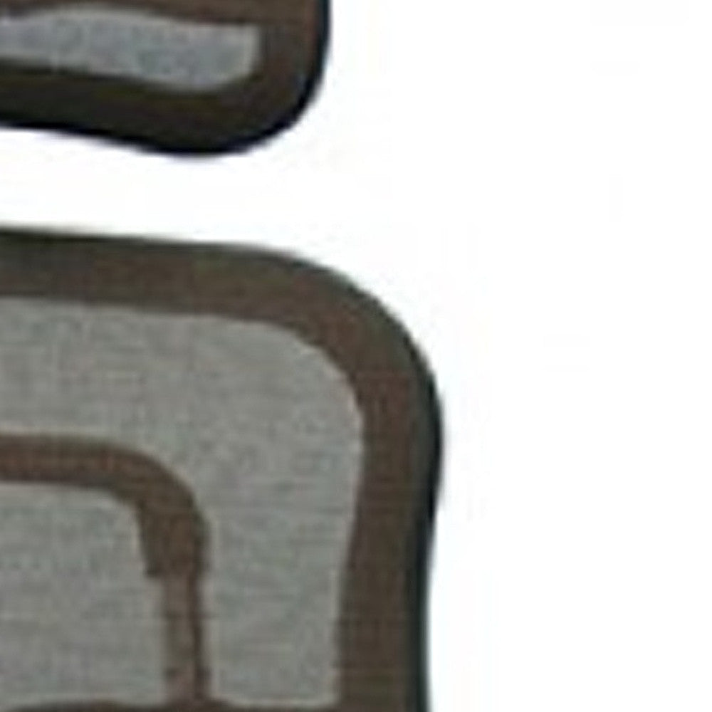 Plum Swivel Adjustable Executive Chair Mesh Back Plastic Frame