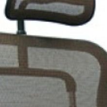 Plum Swivel Adjustable Executive Chair Mesh Back Plastic Frame
