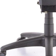 Green Fabric Seat Swivel Adjustable Conference Chair Fabric Back Plastic Frame