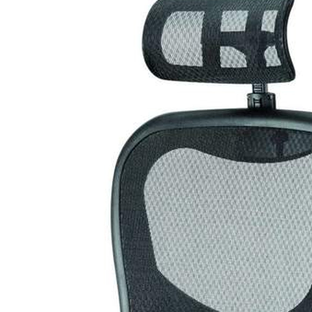 Green Fabric Seat Swivel Adjustable Executive Chair Mesh Back Plastic Frame