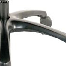 Slate Gray Fabric Seat Swivel Adjustable Task Chair Mesh Back Plastic Frame