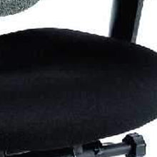 Slate Gray Fabric Seat Swivel Adjustable Task Chair Mesh Back Plastic Frame