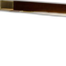 Walnut Wood Finish And Antique Brass Metal Adjustable Led Desk Lamp With Usb Port